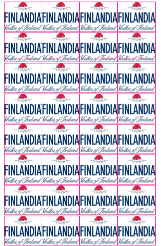 Вырубные наклейки Финляндия (Лист А4)