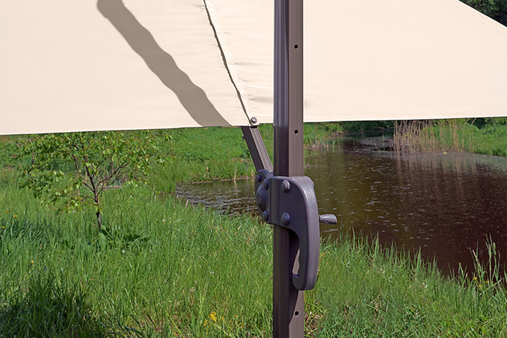 Зонт Сицилия 3х3м, слоновая кость