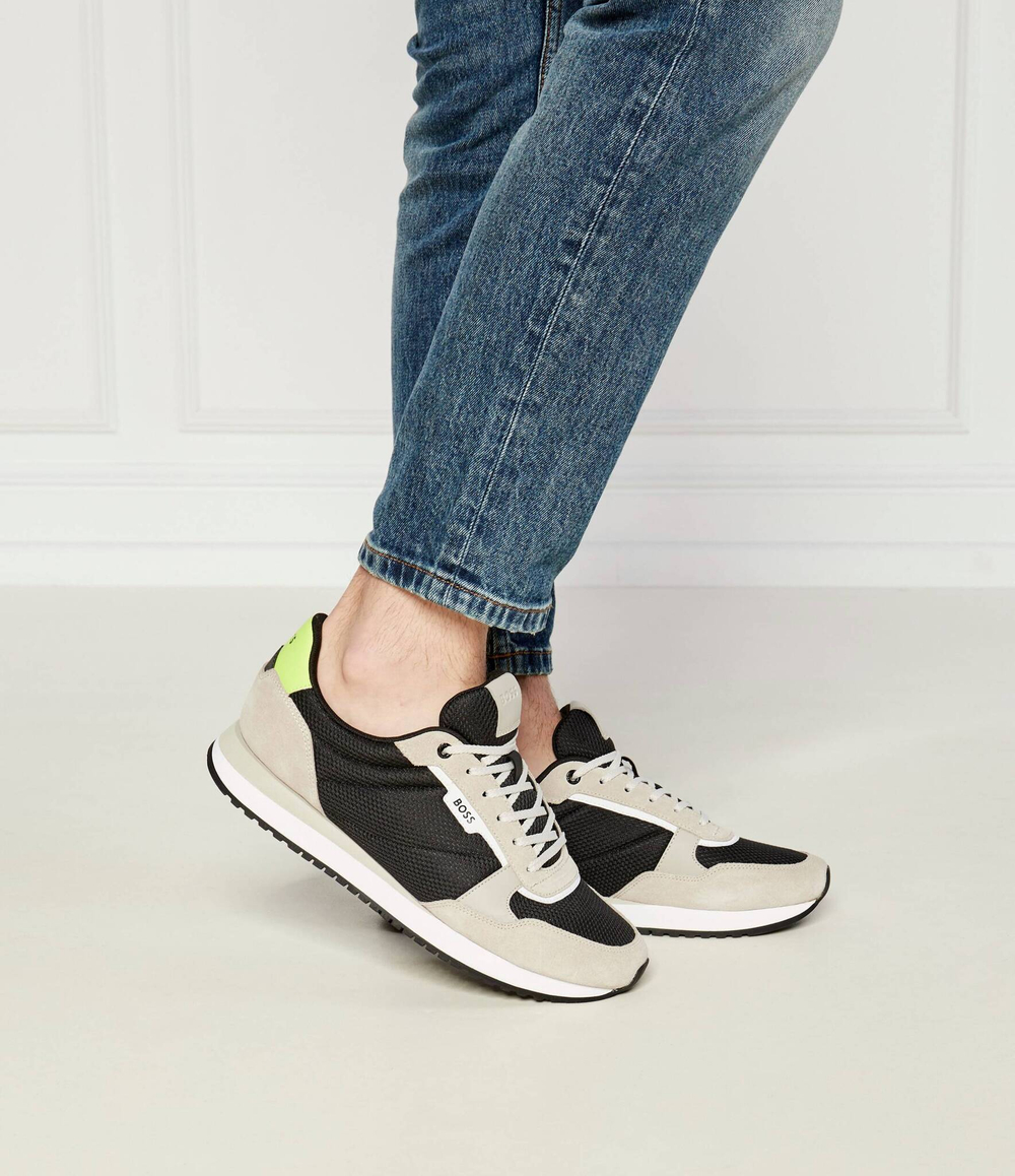 Кроссовки KAI_RUNN_MESD BOSS BLACK - бежевый(50523355)
