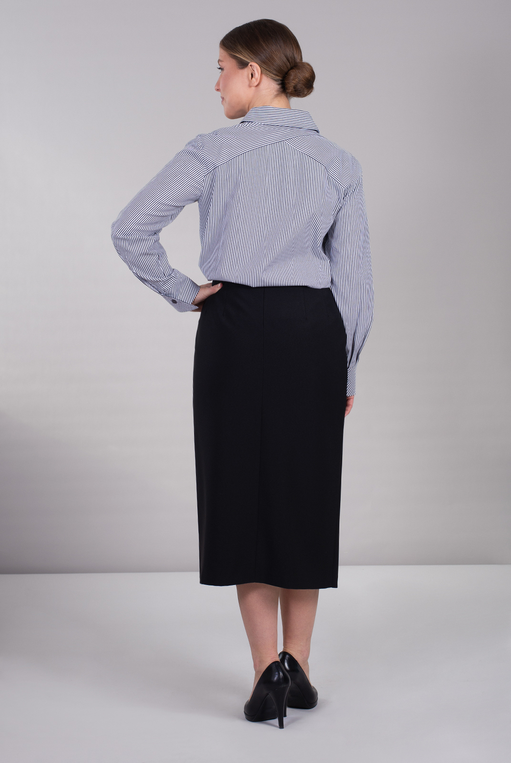 Юбка женская 3833АП, черный #70Ч013833АП