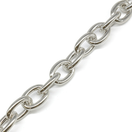 Цепь алюминиевая 20,3мм*15,1мм,(никель, КИТАЙ)