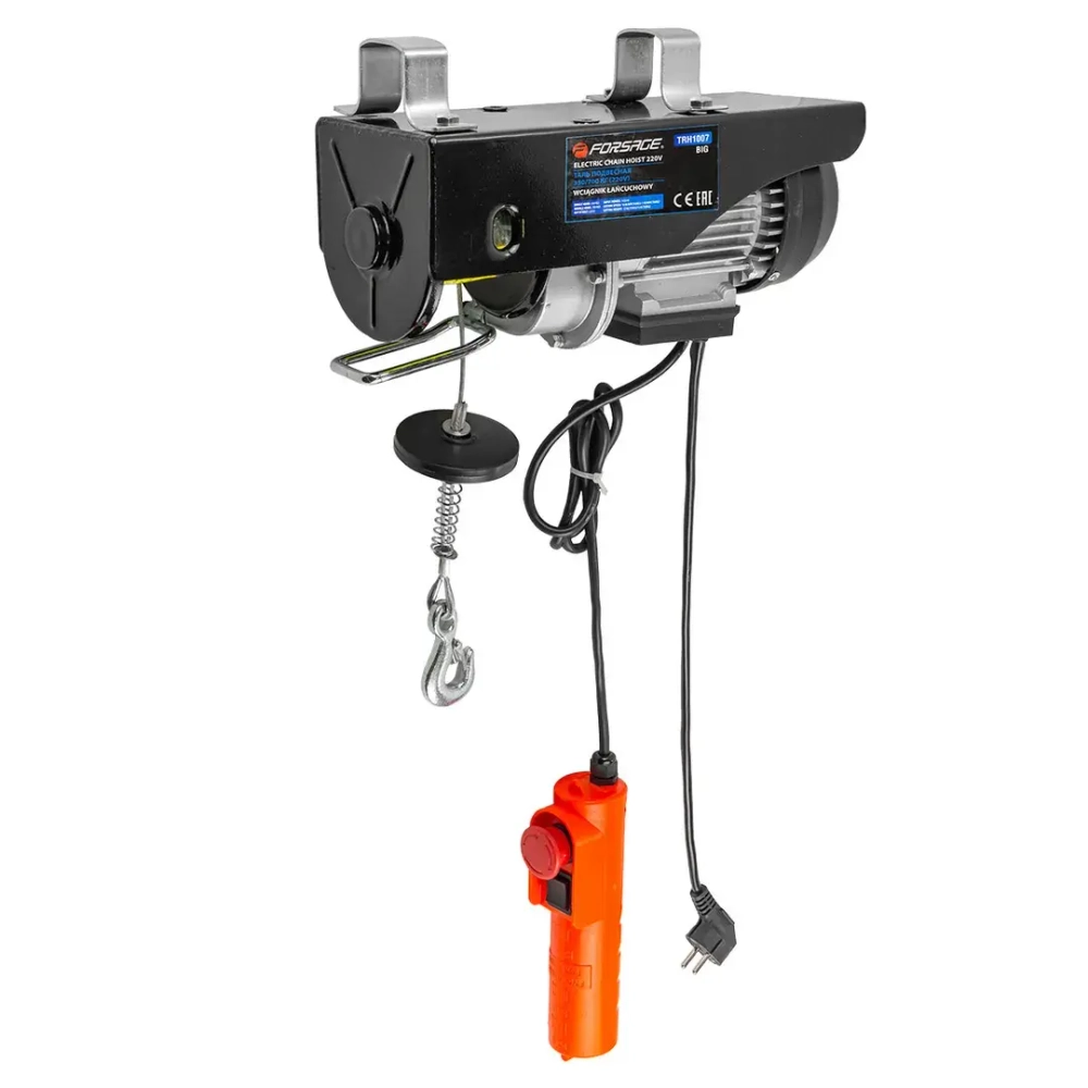 Таль подвесная 220В, 350/700кг Forsage F-TRH1007