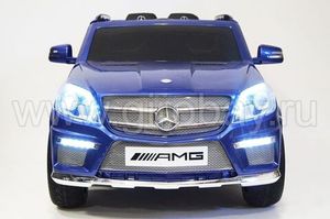 Детский электромобиль River Toys Mercedes-Benz GL63 синий