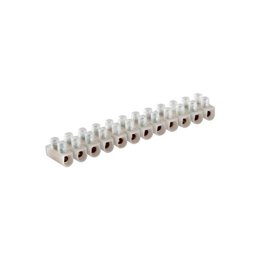 Контактный винтовой зажим Volsten V02-9W-PE-060 PE, 60A, белый