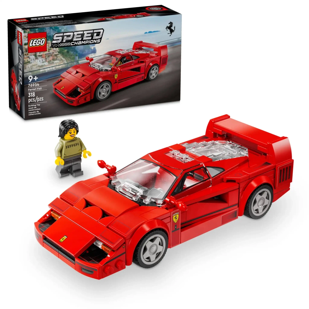 Конструктор LEGO Speed Champions 76934 Суперкар Ferrari F40