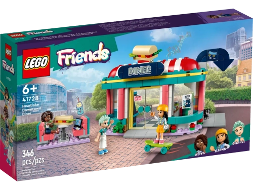 Конструктор LEGO Friends 41728 Закусочная в центре Хартлейк
