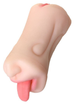 Мастурбатор ToyFa Fruity Tongue, двусторонний, 19 см