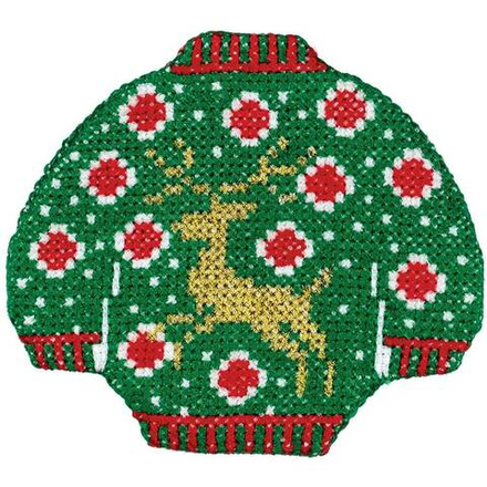 "Klart" набор для вышивания 8-381 "Свитер с оленем"