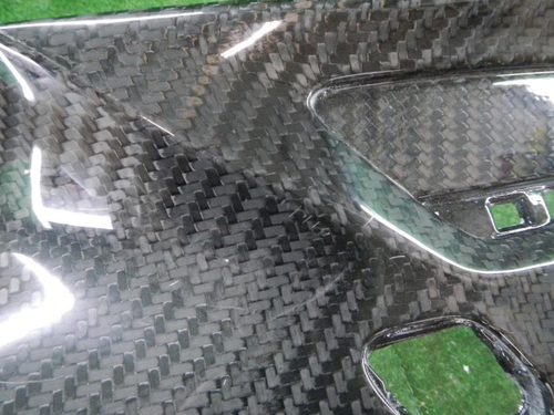 Юбка заднего бампера Mercedes GLE c292 (2015-2019) AMG 63 (карбон)