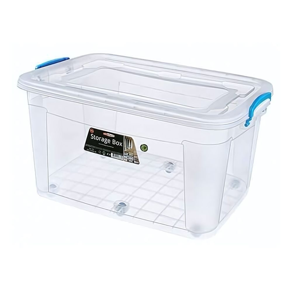 Контейнер &quot;Storage Box&quot; 50 л на колёсах 640*415*315 цвет в ассортименте