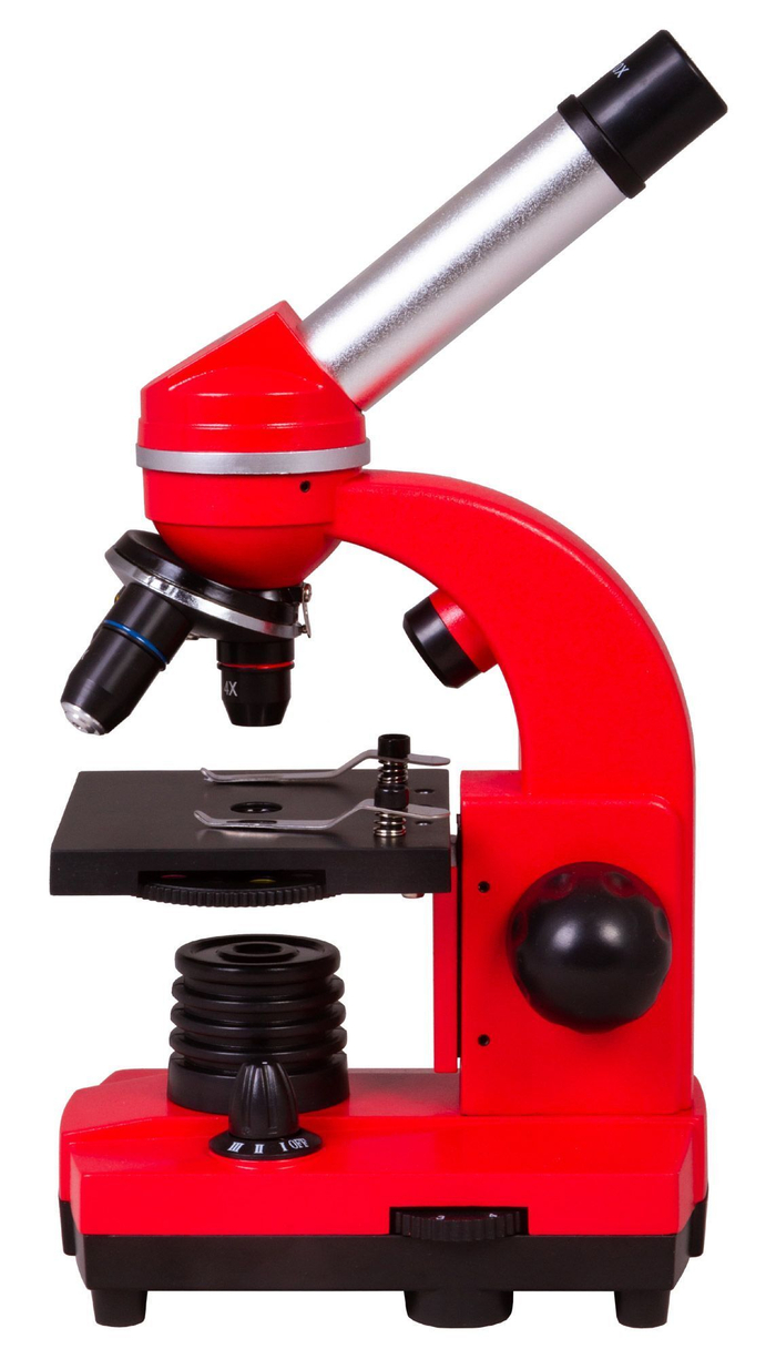 Микроскоп Bresser Junior Biolux SEL 40-1600x, красный