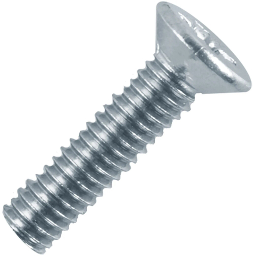 ВИНТ СТРОЙБАТ С ПОТАЙНОЙ ГОЛОВКОЙ ОЦИНК DIN 965 М 4Х16 15ШТ