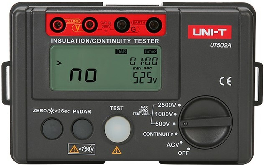 Измеритель сопротивления изоляции UNI-T UT502A