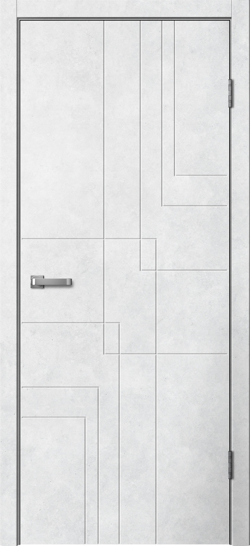 Межкомнатная дверь Line 03 Бетон светлый