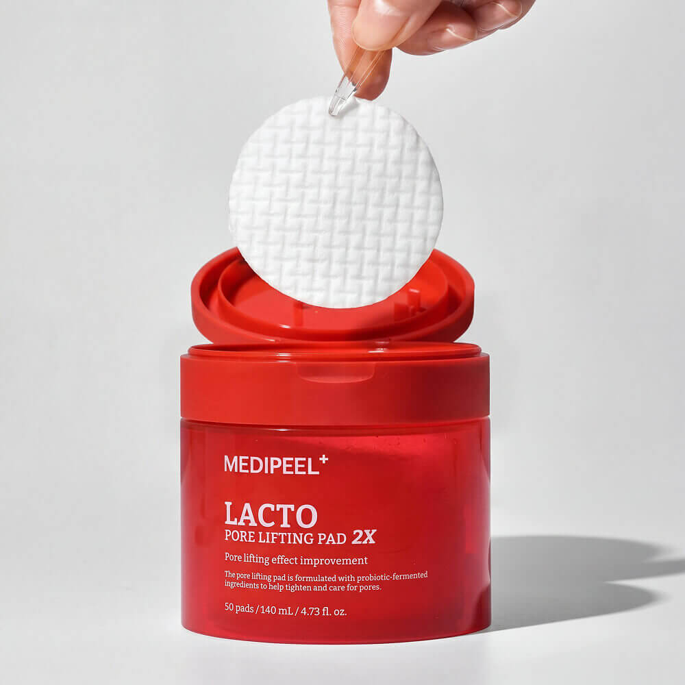 MEDIPEEL Пэды с коллагеном для сужения пор Lacto Pore Lifting Pad 2Х