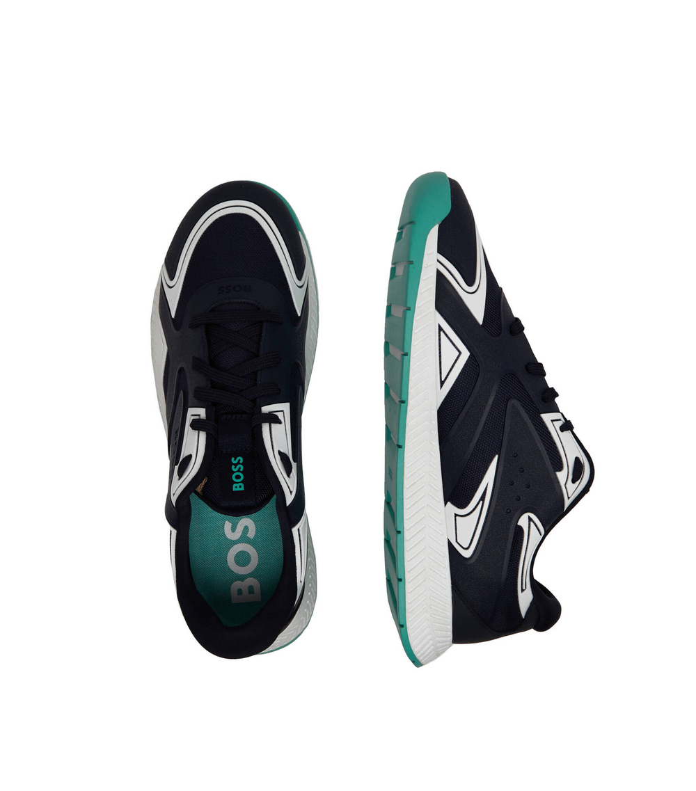 Кроссовки Titanium Runn thm BOSS BLACK - темно-синий(50493215)