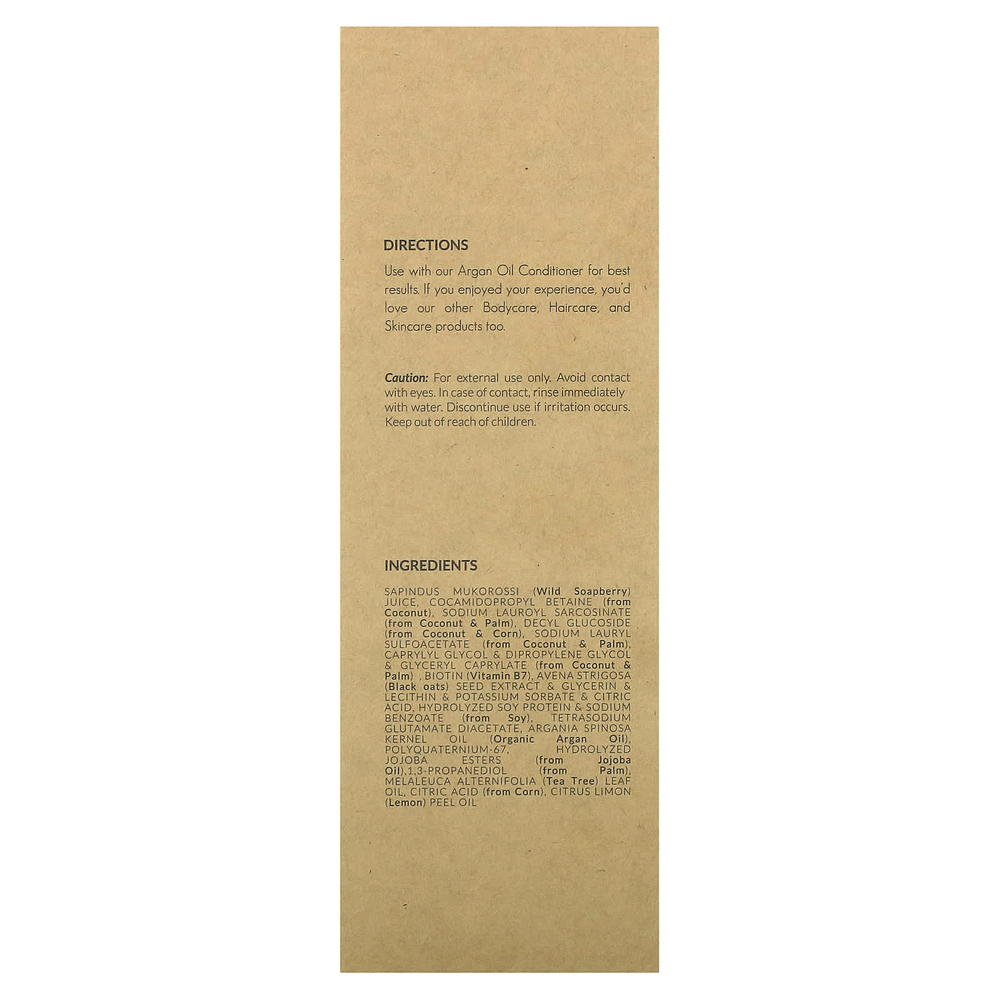 Tree To Tub, Soapberry For Hair Shampoo, для всех типов волос, сицилийский лимон и чайное дерево, 250 мл (8,5 жидк. унц.)