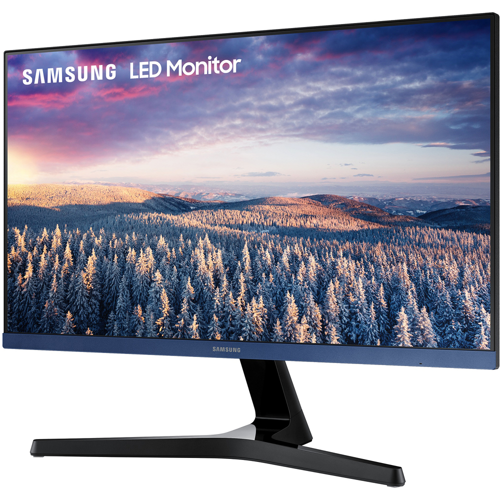 Монитор Samsung  23.8"; S24R358FZI  Dark Gray (IPS,1920x1080,75Hz, 5ms 250cd 1000:1 178/178 D-Sub HDMI )