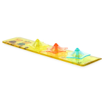 Линейка с Юлой,17 см ( 3 юлы),микс