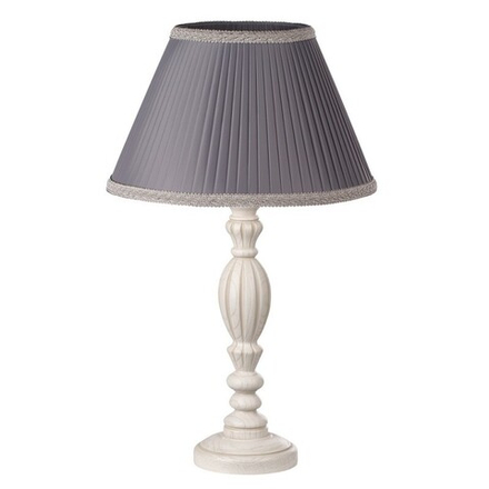 Лампа настольная Севенна выбеленный дуб с серой патиной С02БС