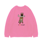 Свитшот "Малинуа любит людей"