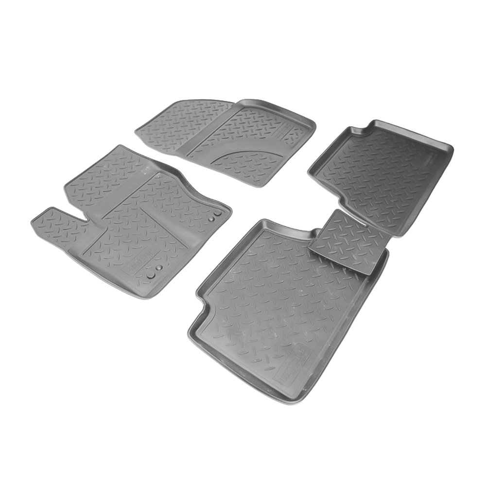 Ковры в салон Norplast/Unidec для Ford C-Max в кузове DXA (2010-)Полиуретан,Серый, арт.NPL-Po-22-06-G