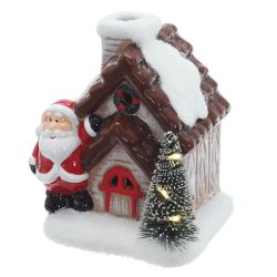 GAEM Фигурка декоративная "Домик" с подсветкой (2хLR44), L10 W10 H11 см, 2в.