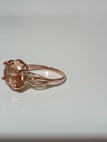 Кольцо бижутерное "Брызги шампанского"