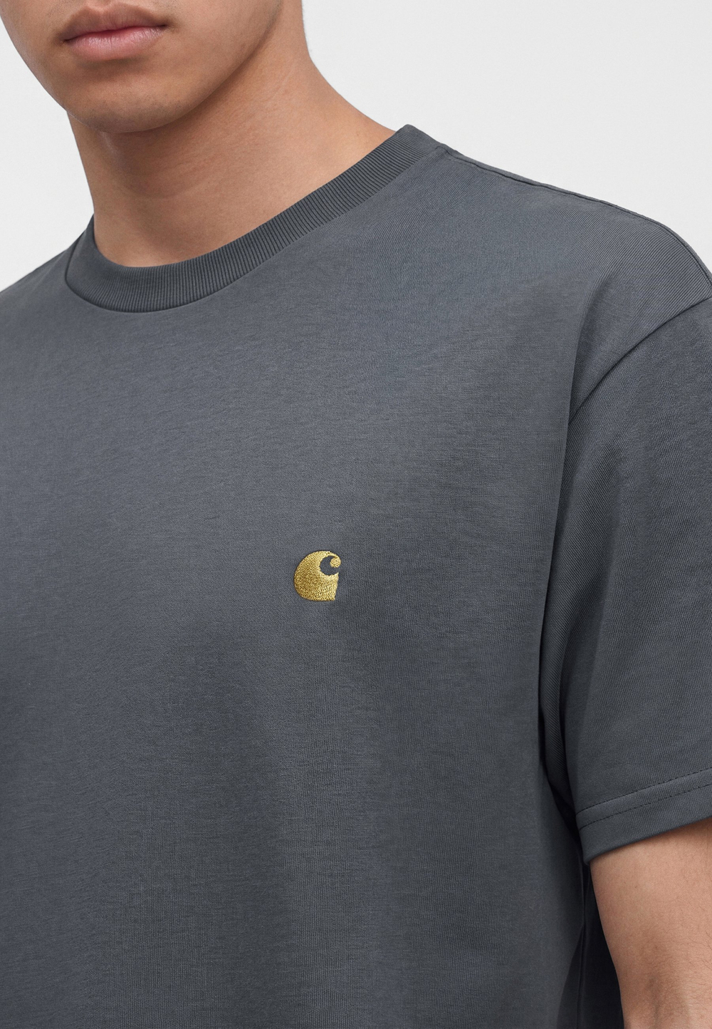 Carhartt WIP CHASE - Базовая футболка - Серый