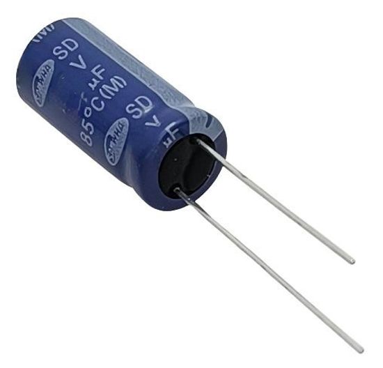 Конденсатор электролитический 10мкФ 160в 85°С SD / 8x11 / Samwha