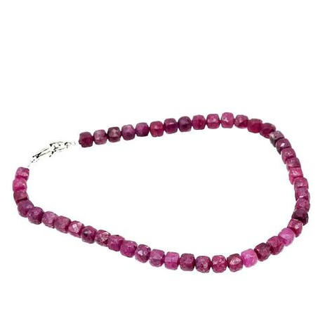 Браслет "Кубики" рубин