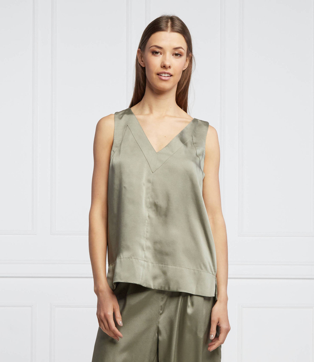 топ DKNY - хаки(P1KADFZK)