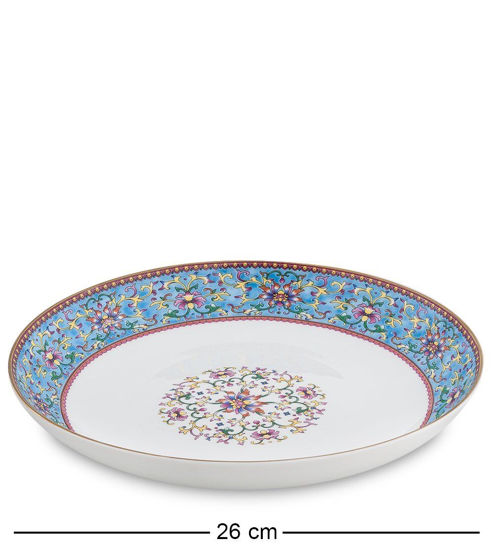 Pavone JK-174 Столовый сервиз 27 пр. на 6 перс. «Арабески» (Arabesca Blue  )