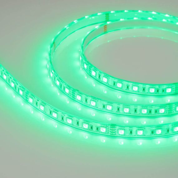 Светодиодная влагозащищенная лента Arlight 14,4W/m 60LED/m 5060SMD разноцветный 5M 029515