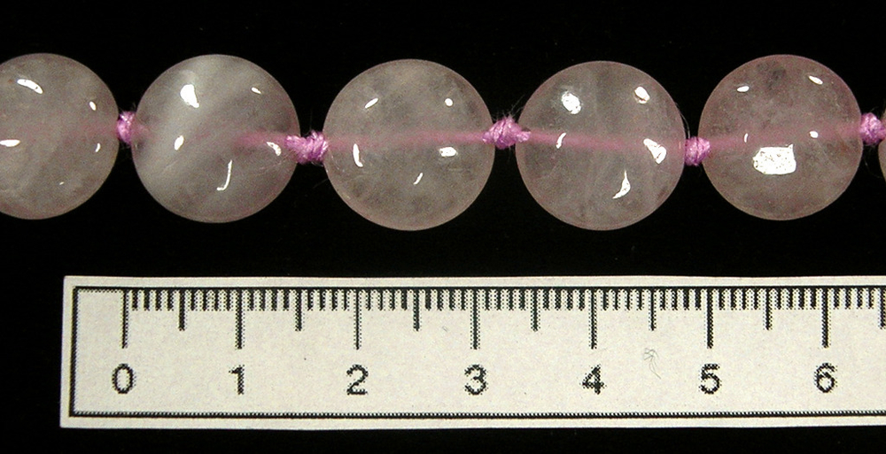 Бусы из Розового кварца kvbu001-kr