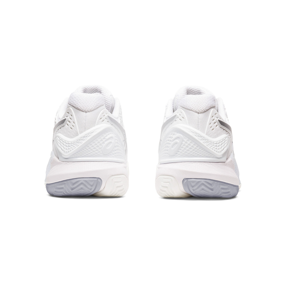 Женские теннисные кроссовки ASICS Gel-Resolution 9 Clay Court Shoe Women - White, Silver
