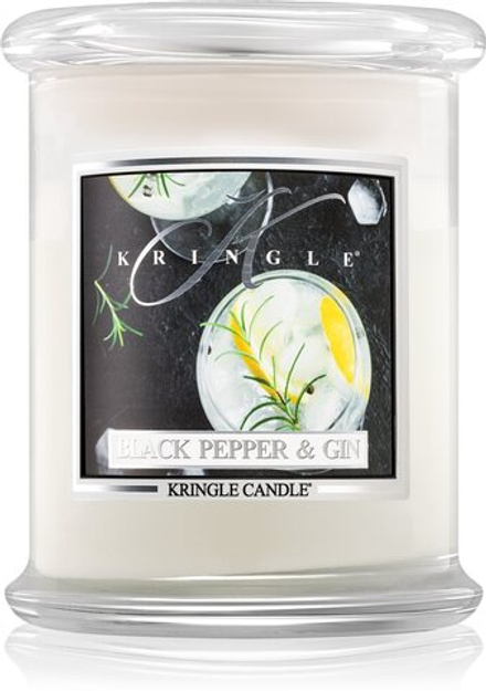 Kringle Candle Black Pepper & Gin - ароматическая свеча /   411  g  / GTIN 846853066462