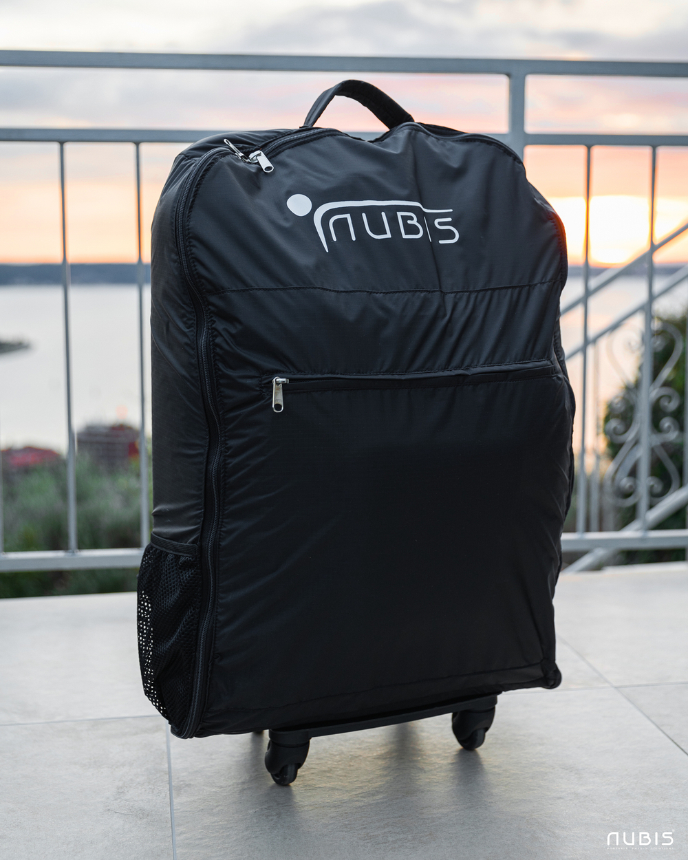 Переносной удлиненный массажный стол NUBIS PRO XL с электрическим насосом