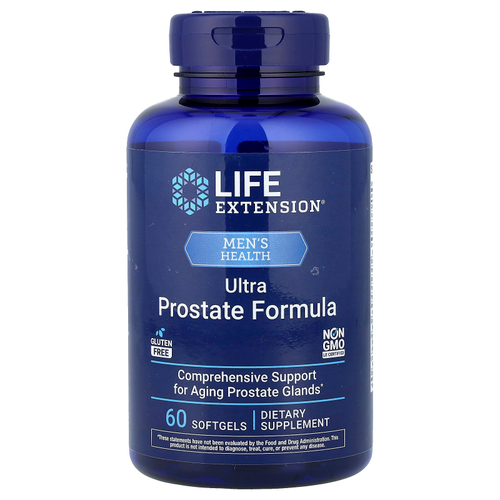 Life Extension, Ultra Prostate Formula, ультра формула для мужского здоровья, 60 капсул