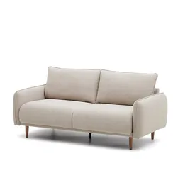 Двухместный диван Carlota, 184 см, бежевый