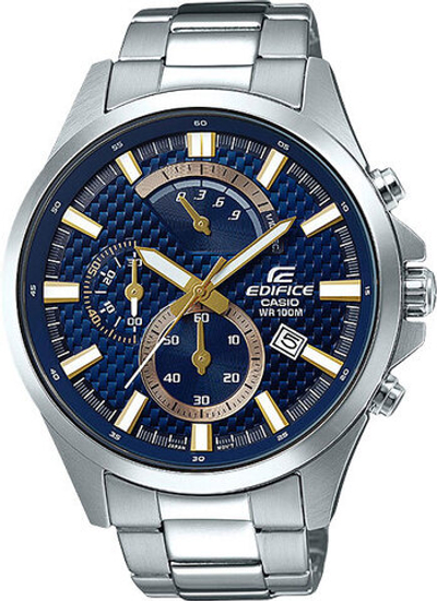 Японские наручные часы Casio Edifice EFV-530D-2A с хронографом