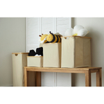 Корзина для белья neat tall, 41х35х74 см, молочная