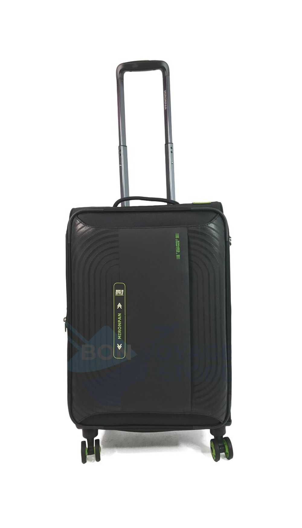 Средний чемодан Mironpan Model T, Черный