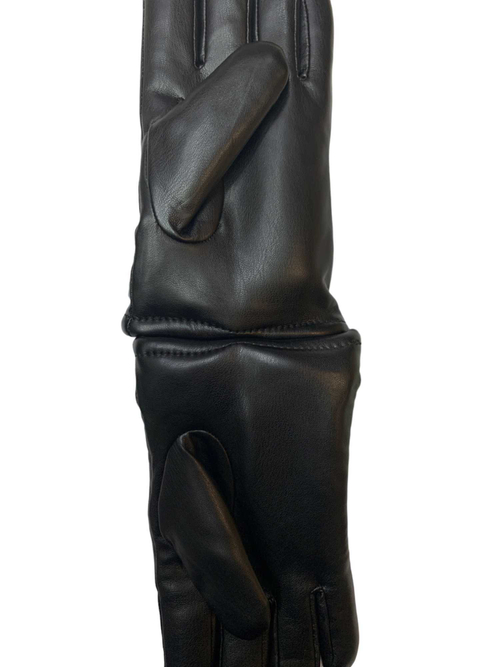 Перчатки. Мужские. Материал верха: Как кожа. Подклад: Мех. 10 шт в упаковке.