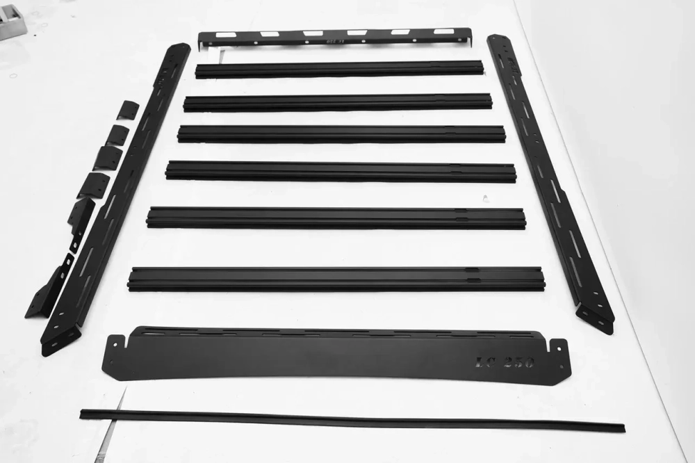 Платформа на крышу (короткие ,длинные) на Toyota Land Cruiser Prado 250 LC250 2024+ Тойота крузер крузак органайзер походный обвес