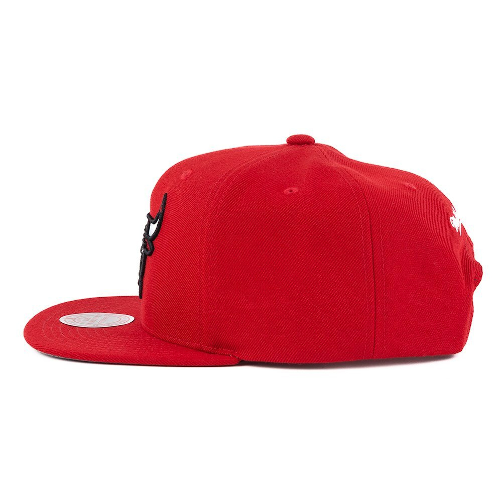 Баскетбольная кепка Mitchell&Ness NBA Team Ground 2.0 Snapback Chicago Bulls Cap Red