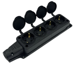 Удлинитель силовой iTOK i-CONNECT-COLOR-SU-KG-215-4-54-40-BLACK