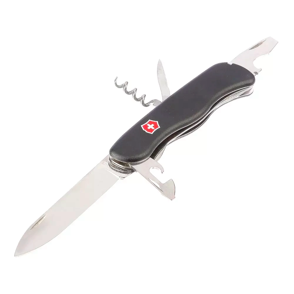 Нож многофункциональный Victorinox Picknicker 111 мм, Black