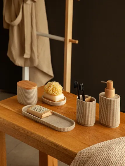 Подставка для ванных принадлежностей dune, песочная