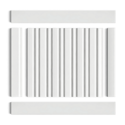 Стеновая панель HiWood, 270x12 см